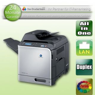Konica Minolta bizhub C20 Farblaserdrucker Scanner Kopierer Fax 2 J