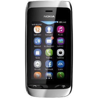 Nokia Asha 309 Smartphone 3 Zoll weiß Elektronik