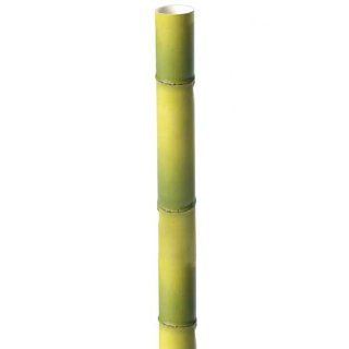 Bambusrohr, Kunststoff, grün, ca. 180x7.5 cm (L/Ø) 