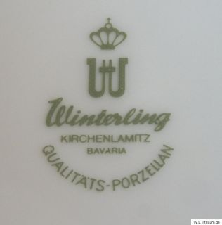 MOCCATASSE+UNTERTELLER, 2  TEILIG, WINTERLING KIRCHENLAMITZ/BAVARIA