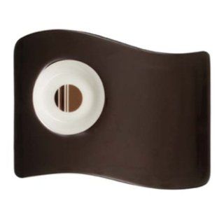 Villeroy & Boch New Wave Caffe Chocolate Drops Partyplate klein