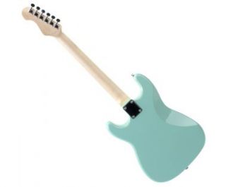 Die neue Rocktile Pro E Gitarre in frischem Mint Green mit Maple Neck