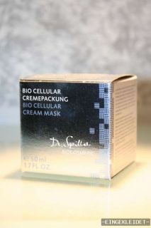 Dr. Spiller Biocosmetic Bio Cellular Cremepackung Feuchtigkeitsmaske