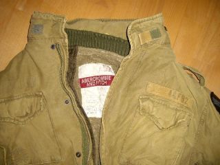 ABERCROMBIE & FITCH A&F Military Jacke in Gr. M 50
