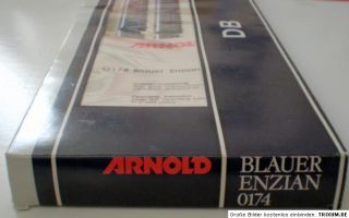 Arnold 0174 Blauer Enzian 5 teiliges Zugset, neuwertig