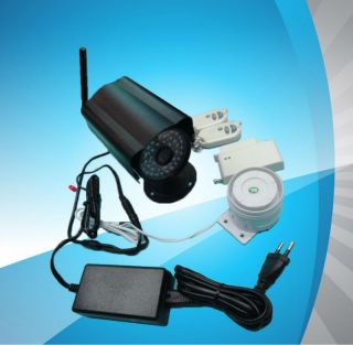 GSM MMS GPRS Alarm Surveillance Security System IR CCD Camera