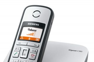 Siemens Gigaset C385 DUO   Schnurlos Analog 2er Telefon Set mit AB