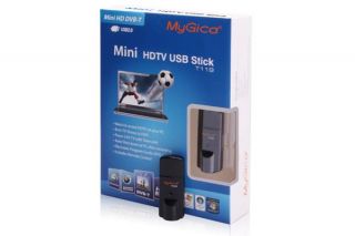 MyGica T119 DVB T Mini TV USB Stick + Antenne u. Fernb.