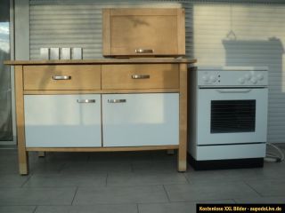 Ikea ☆ Värde ☆ Küche ☆ mit Hochschrank, Spülenschrank