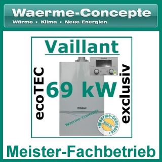Vaillant ecoTEC exclusiv VC 656/4 7 69 Gas Brennwert Therme Heizung