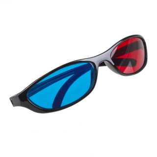 1pcs Red Blue 3D Plastic Glasses for 3D TV Movie Game