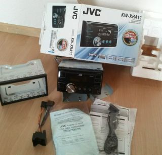 jvc xr411 mit Bluetooth Adapter JVC KS BTA100 VW polo 9n 9n3 DOPPEL