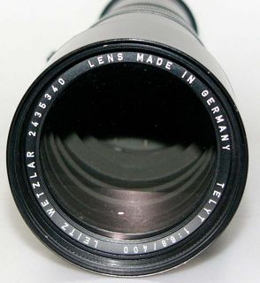 Leitz Telyt 6,8/400 mm, Nr. 2435340, für Leica R + Filter