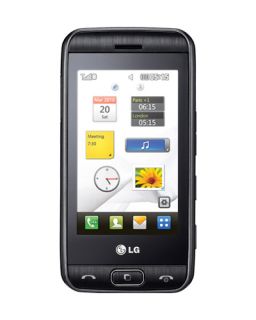 LG GT400 schwarz Touchscreen Handy HSDPA GT 400