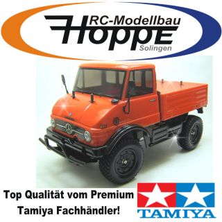 Tamiya CC 01 1 10 RC XB Unimog 406 orange 2,4 Ghz 57843