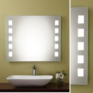 Leuchtspiegel 70x120 cm Badspiegel beleuchtet Spiegel mit Beleuchtung