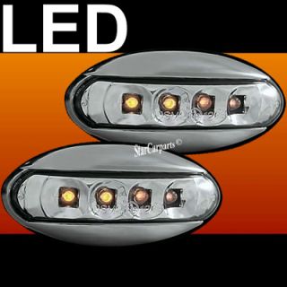 LED Blinker silber chrom Peugeot 107 1007 206 307 407