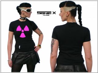 Shirt EBM Techno Hardstyle Neon Rave Cyber Technowear Ravewear