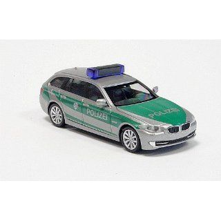 BMW 5er F11 touring Polizei 187 Herpa Spielzeug