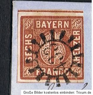 Mallersdorf, Straubing, Charge   Bayern Brief mit Nr. 4