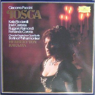 Puccini Tosca (Gesamtaufnahme in italienischer Sprache) [Vinyl