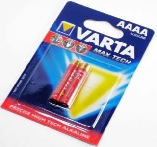 10 Varta 4761 Max Tech AAAA Alkaline Batterien Blister LR8D425