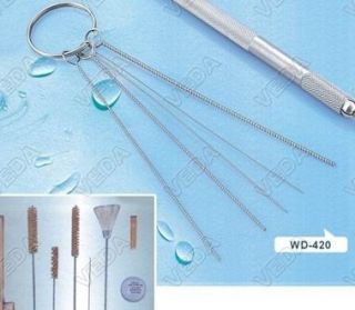 WD 420 VEDA airbrush cleaning tool sets kits needle 5pcs