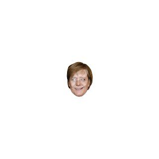 Angela Merkel Prominentenmaske, Papp Maske, aus hochwertigem