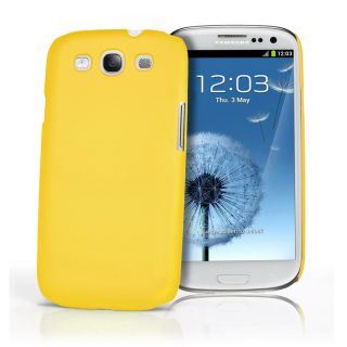 Gelb Hybrid Hard Case Cover fur Samsung I9300 Galaxy S3 III
