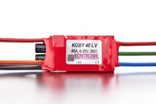 Koby 40 LV Kontronik 40 A 2 6 Lipo nachfolger Jazz 40