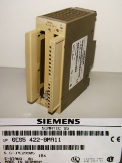 Siemens Simatic S5 6es5 422 8MA11 6ES5422 8MA11 E1