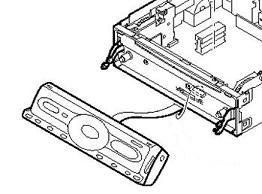 Orig. Sony FLEXIBLE CABLE HEADUNIT für Autoradio CDX M8800, 186181111