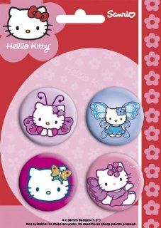 HELLO KITTY Schmetterling   Abzeichen 100x150mm Sport