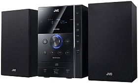 JVC UX G 375 E Kompaktanlage (FM Tuner, 60 Watt, USB 2.0) schwarz