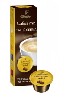 32EUR/100g) Tchibo Cafissimo Caffè Crema mild 10 Kapseln   NEU