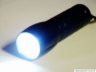 200 Lumen CREE Xenon SMD LED Taschenlampe / metallic schwarz