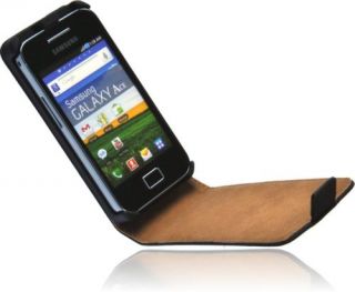 Premium Handy Tasche für Samsung Galaxy ACE S5830 Flip Case Schutz