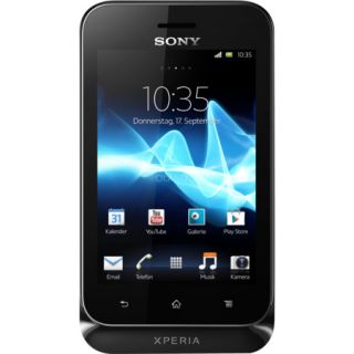 Sony Xperia tipo Touchscreen Handy ohne SIM Lock schwarz