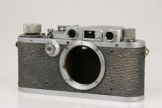 Leica IIIb 1940 M39 Gehaeuse Made in Germany 464xxx FI No 38079 Grau