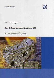 SSP 466 VW TOUAREG 2 Handbuch 8 Gang Automatikgetriebe