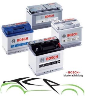 BOSCH S4 Starterbatterie, Batterie 12V 52Ah 470A