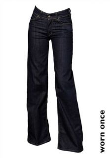Damen Jeans, Levis 474 Loose Fit Parallel, Dunkelblau W28 L34