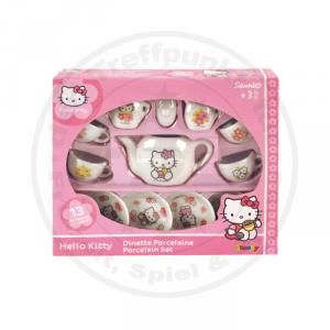 Hello Kitty Kaffeeservice fuer 4 Kinder Service Porzellan Geschirr Set