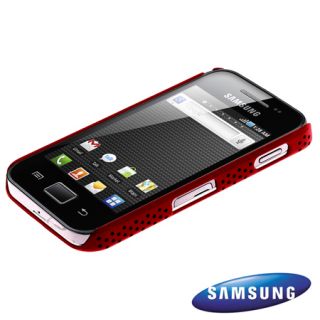 Genuine Samsung Galaxy Ace S5830 Mesh Vent Case   Red