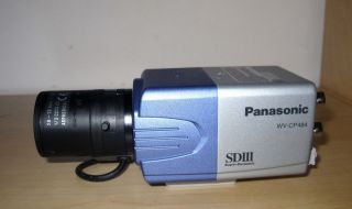Used Panasonic WV CP484 SDIII Wide Dynamic CCTV Security Camera w