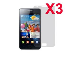 3x Screen Protector Film For Samsung Galaxy S2 II i9100