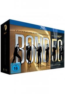 James Bond   Bond 50 Collection   23 BLU RAY BOX NEU OVP