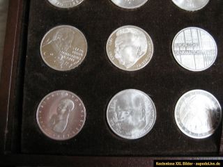 BRD 5 DM Gedenkmünzen von Museum bis Friedrich der Große komplett 43