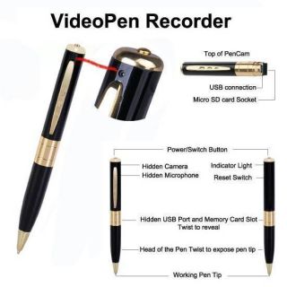 Mini Spy Pen DVR Audio Video Camera Recorder SpyCam 720x480 1280x960
