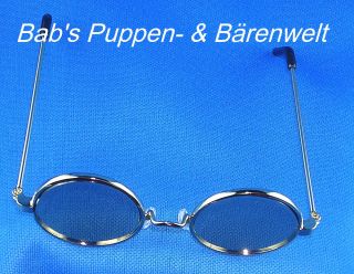 Sonnenbrille Brille für Puppen oder Bären Breite ca. 8 cm   mit